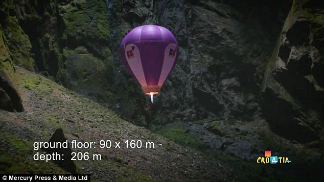 اولین تجربه پرواز در زیر زمین (عکس)