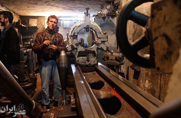 کارگاه های سلاح سازی مخالفان مسلح حکومت سوریه (+عکس)