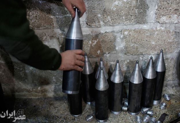 کارگاه های سلاح سازی مخالفان مسلح حکومت سوریه (+عکس)