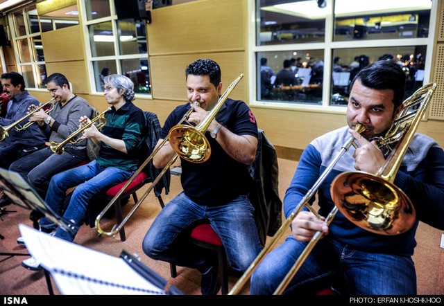 تمرین کنسرت حسام الدین سراج (عکس)
