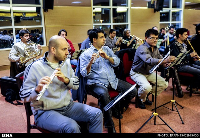تمرین کنسرت حسام الدین سراج (عکس)