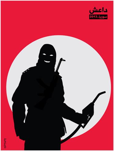 تحولات سه سال و نیم اخیر سوریه از زبان گرافیست سوری (+عکس)