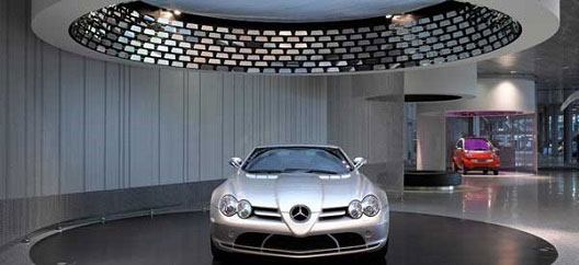 رستوران موزه مرسدس بنز (+عکس)