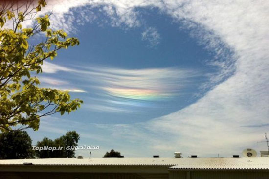 پدیده جالب هواشناسی در استرالیا (عکس)