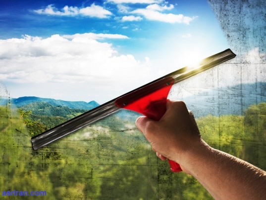 پاکسازی آلودگی با نور خورشید و مداد!