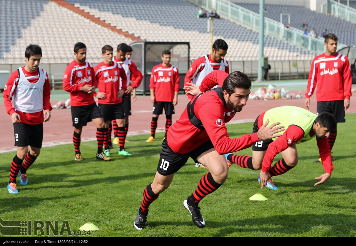 تمرین شنبه تیم ملی ( گزارش تصویری)