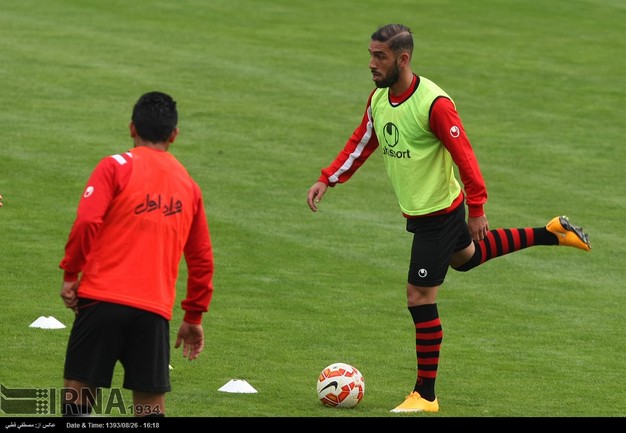 تمرین تیم ملی ایران دوشنبه(گزارش تصویری)