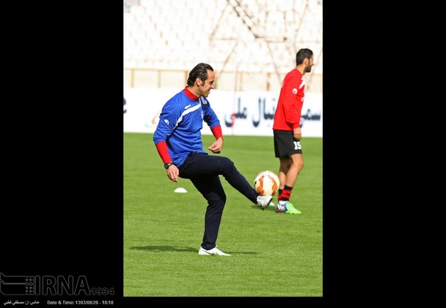 تمرین تیم ملی ایران دوشنبه(گزارش تصویری)
