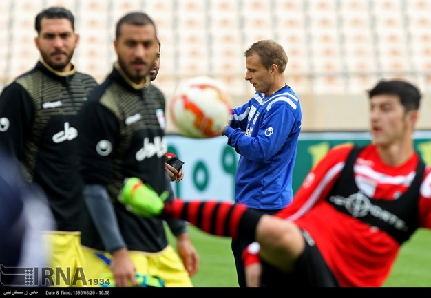 تمرین تیم ملی ایران دوشنبه(گزارش تصویری)