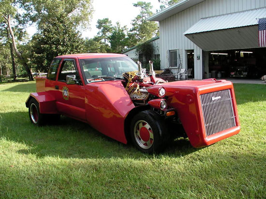 یک اتومبیل عجیب‌ و‌ غریب! (+عکس)