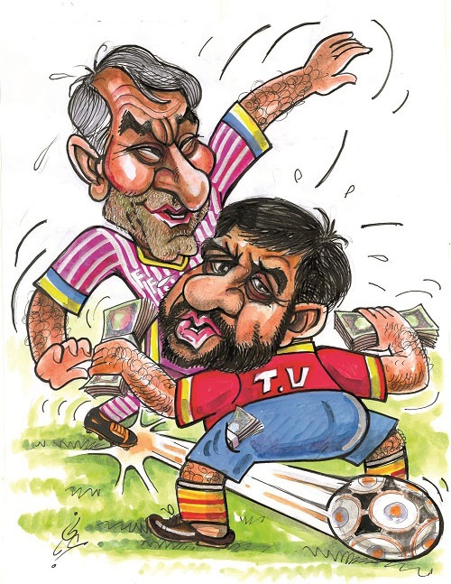 گل کفاشیان به ضرغامی!