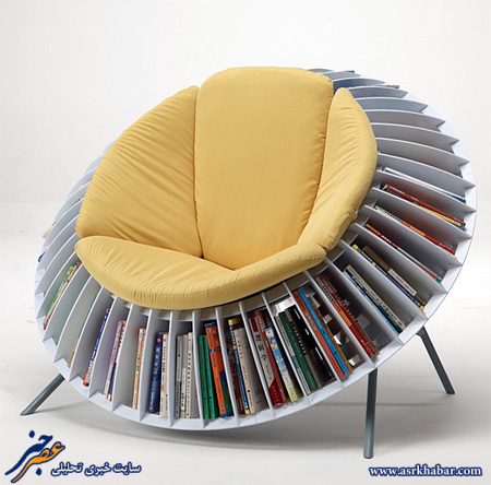 صندلی مخصوص کتابخوان ها (عکس)