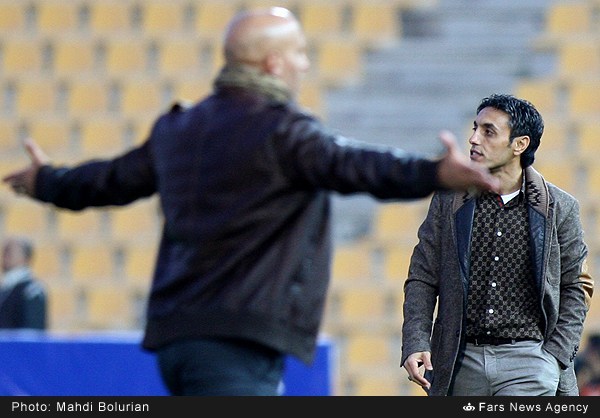 حرکات عجیب منصوریان-خطیبی کنارزمین(عکس)