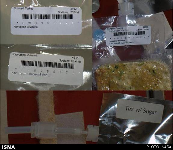 جشن شکرگزاری در فضا (+عکس)