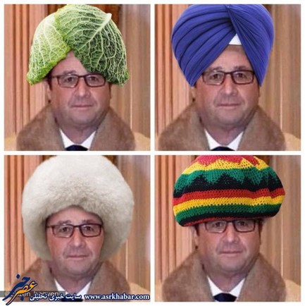 آخرین تصاویر مسخره از آقای رئیس جمهور!