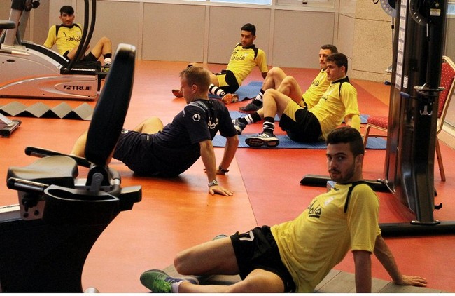 مربي محبوب و تمرين بانشاط تیم ملی (عکس)