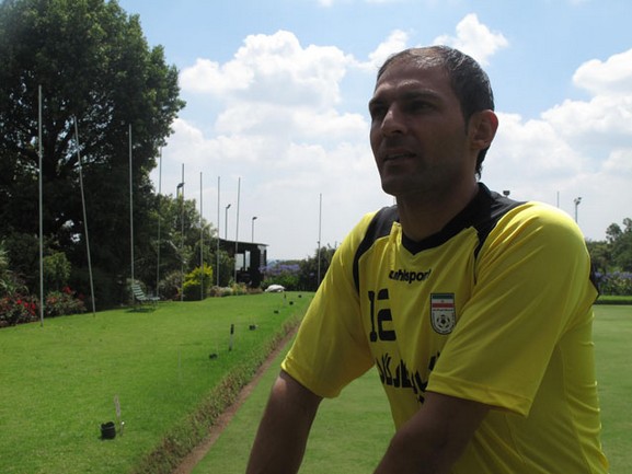 اولین تمرین تیم ملی در ژوهاسنبورگ(عکس)