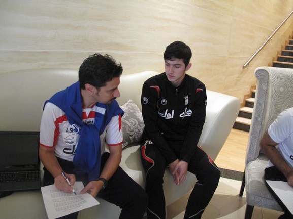 اولین تمرین تیم ملی در ژوهاسنبورگ(عکس)