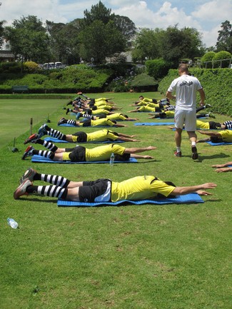 اولین تمرین تیم ملی در ژوهاسنبورگ(عکس)