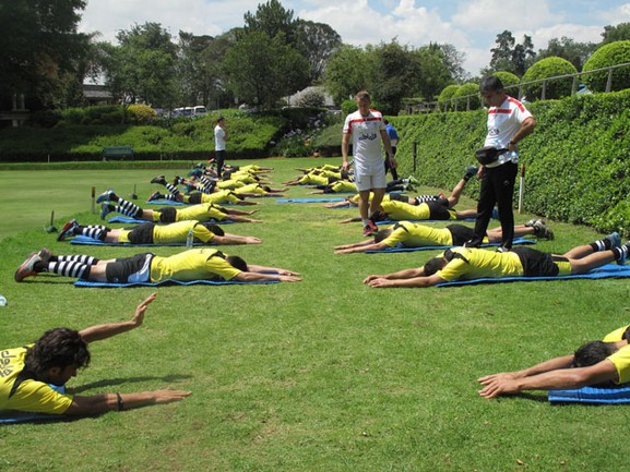 اولین تمرین تیم ملی در ژوهاسنبورگ(عکس)