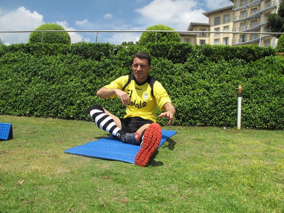 اولین تمرین تیم ملی در ژوهاسنبورگ(عکس)