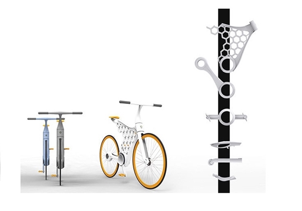 دوچرخه‌ای که به سرعت تعمیر می‌شود+تصاویر