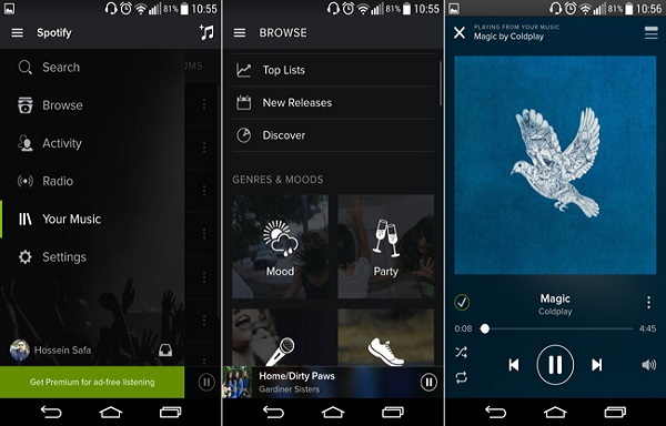 Spotify، گلچینی از بهترین آهنگها Spotify، گلچینی از بهترین آهنگها