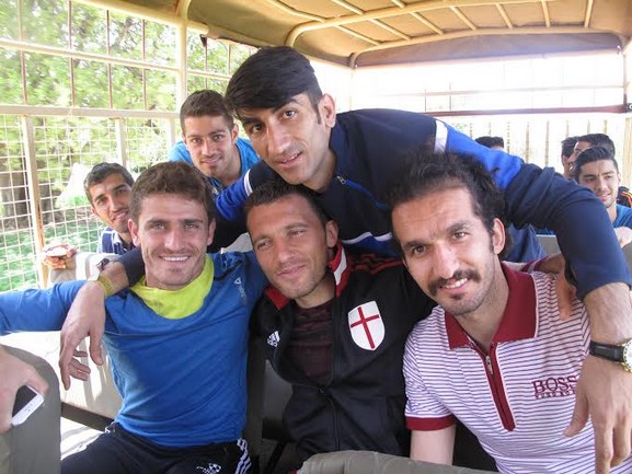 بازيکنان تيم ملي در پارک ژوهانسبورگ (گزارش تصویری)