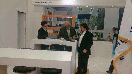 استقبال از غرفه سایپا در نمایشگاه استانبول