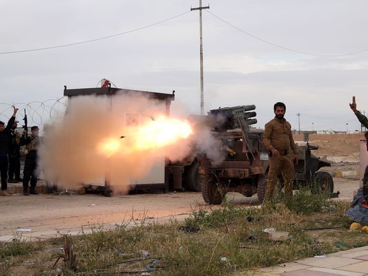 آغاز کمک های نظامی آمریکا برای آزاد سازی تکریت