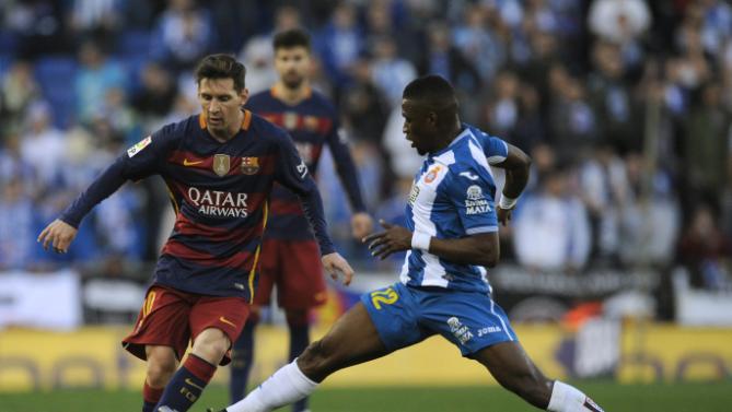 اسپانیول 0 - 0 بارسلونا / اتلتیکو صدر را از بارسا دزدید(+عکس/جدول)