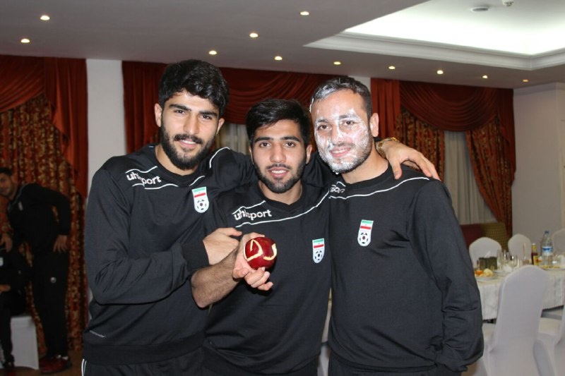 تصاویری از شب شاد امیدها در اردوی دوبی