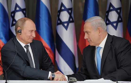 تماس تلفنی نتانیاهو و پوتین 2 روز بعد از حمله هوایی اسرائیل به سوریه / توافق برای مبارزه با تروریسم