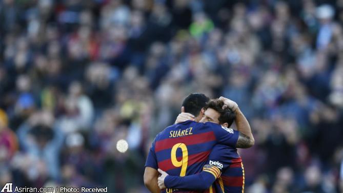 هت تریک مسی بارسا را بالا کشید(+گزارش تصویری)