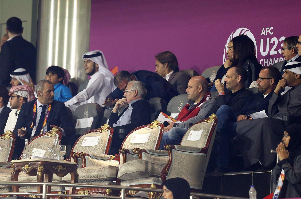 ترک ورزشگاه کی‌روش بعد از گل ایران (عکس)