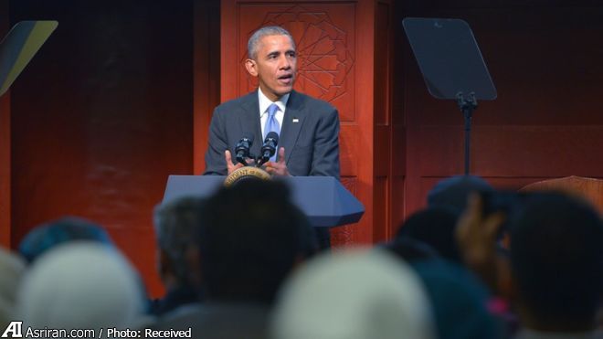 اوباما: اسلام دین صلح و مودت است/ مسلمانان در ساختن آمریکا نقش داشته اند/ قرآن با 