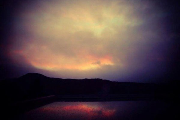 ابرهای تابناک در آسمان انگلیس پدیدار شدند ابرهای تابناک در آسمان انگلیس پدیدار شدند