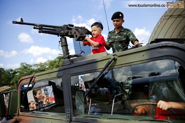 روز کودک متفاوت در بانکوک (+عکس)