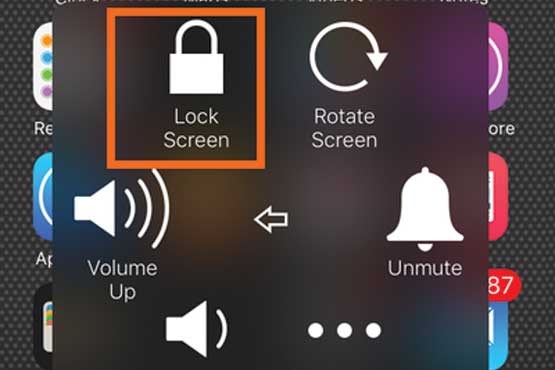 خاموش و روشن کردن آیفون بدون کلید پاور خاموش و روشن کردن آیفون بدون کلید پاور