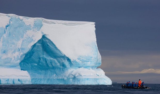 تصویری از عظمت هستی در قطب جنوب
