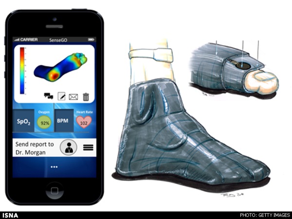 پیشگیری از قطع پا مبتلایان به دیابت با جوراب هوشمند پیشگیری از قطع پا مبتلایان به دیابت با جوراب هوشمند