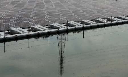 ژاپن بزرگترین مزرعه خورشیدی شناور را می‌سازد