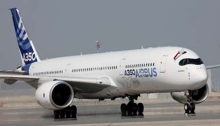 ایرباس A350 XW20 در مهرآباد به زمین نشست