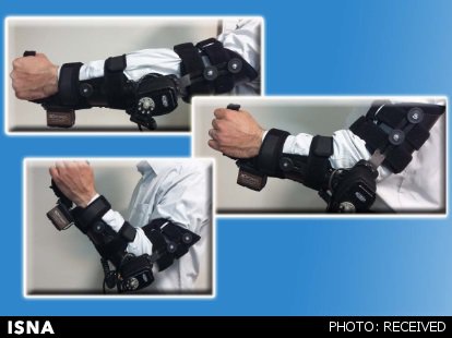 ساخت ربات پوشیدنی کمک‌حرکتی آرنج و مچ دست