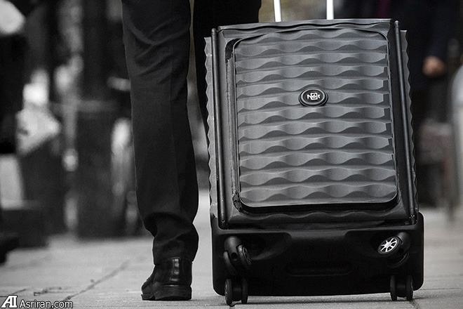 «نیت»؛ چمدان هوشمند تاشو