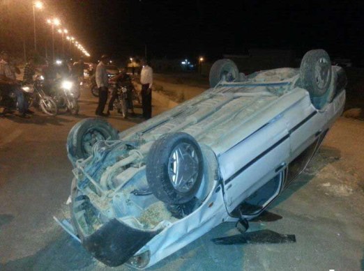 واژگونی و عدم توجه به جلو بیشترین عامل تصادفات در 2 روز گذشته / پلیس از رانندگان خواست تا با خستگی ادامه مسیر ندهند