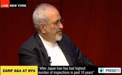 ظریف در دانشگاه نیویورک:  توافق بدون نقص نیست اما بهترین است