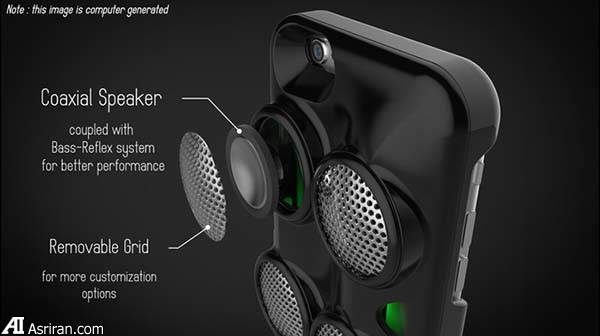 ایمپالس؛ قاب محافظ اسپیکردار برای آیفون 6/6 پلاس ایمپالس؛ قاب محافظ اسپیکردار برای آیفون 6/6 پلاس