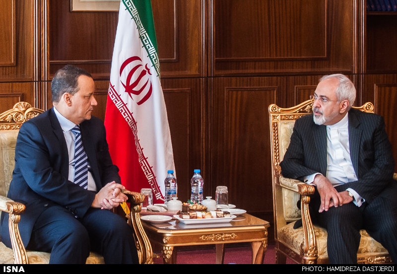 سفر نماینده سازمان ملل در یمن به ایران و دیدار با ظریف