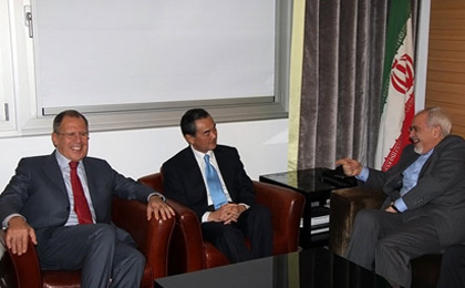 دیدار ظریف با همتایان روس و چین با محوریت توافق هسته ای